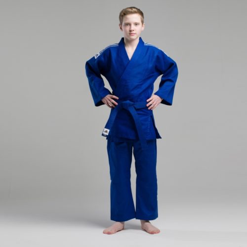 Синее кимоно для дзюдо ADIDAS TRAINING