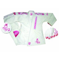 Белое кимоно для джиу-джитсу GREEN HILL WOMEN ELA (BJSC-10500)