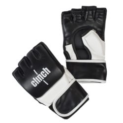 Черные перчатки для ММА CLINCH COMBAT (C611)