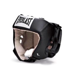 Черный шлем для бокса EVERLAST USA BOXING
