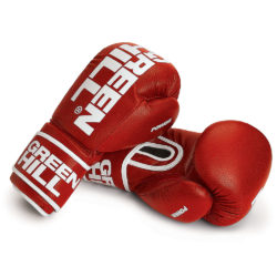 Красные боксерские перчатки GREEN HILL POWER (BGP-2226)