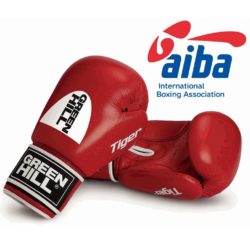 Красные боксерские перчатки GREEN HILL TIGER AIBA (BGT-2010a)