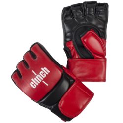 Красные перчатки для ММА CLINCH COMBAT (C611)