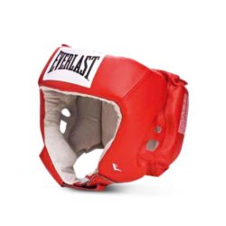Красный шлем для бокса EVERLAST USA BOXING