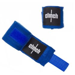 Синие боксерские бинты CLINCH BOXING CREPE BANDAGE PUNCH