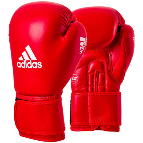 Боксерские перчатки ADIDAS AIBA красные