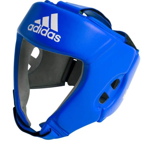 Синий боксерский шлем ADIDAS AIBA