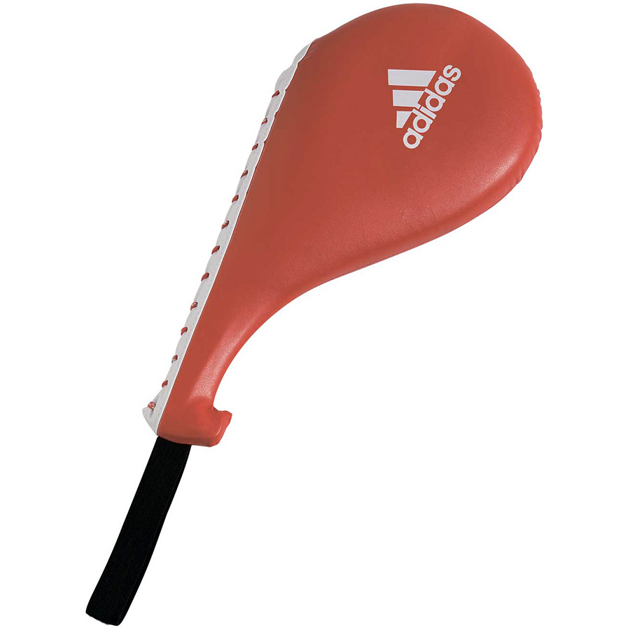 Красная ракетка для тхэквондо ADIDAS MAYA SINGLE TARGET MITT, размер L