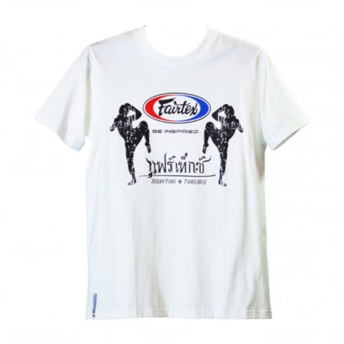 Белая футболка FAIRTEX MUAYTHAI