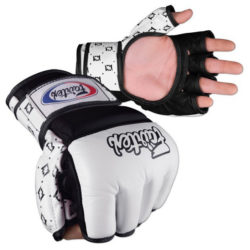Белые перчатки для мма FAIRTEX FGV17