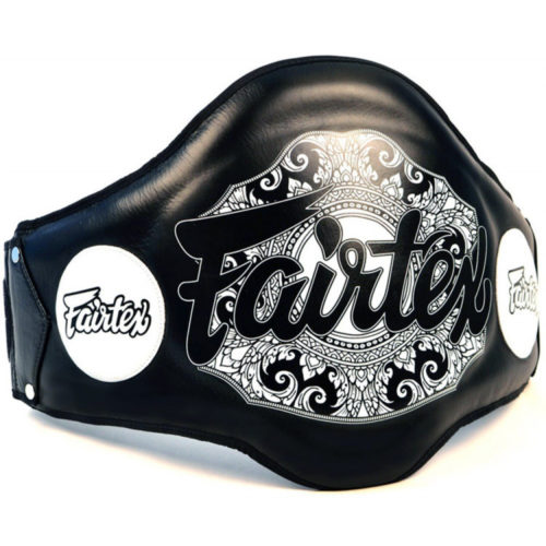 Черный защитный пояс тренера FAIRTEX BPV2