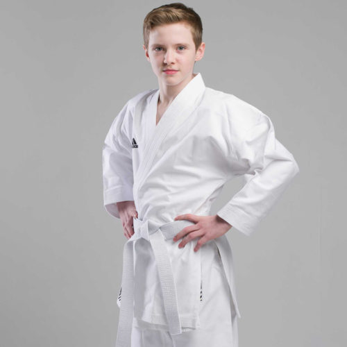 Кимоно для каратэ ADIDAS ELITE WKF (сбоку)