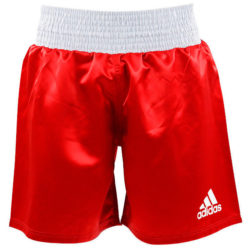 Красные шорты для профессионального бокса ADIDAS