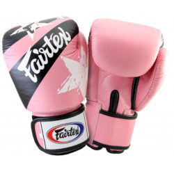 Розовые боксерские перчатки FAIRTEX BGV1 NATION