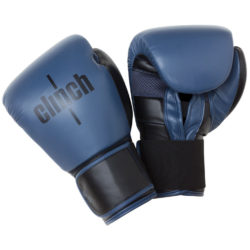 Синие боксерские перчатки CLINCH PUNCH
