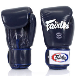 Синие перчатки для тайского бокса FAIRTEX BGV1