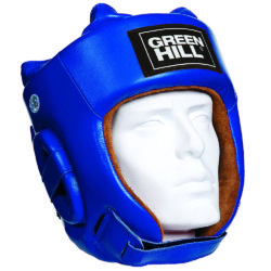 Синий шлем для бокса GREEN HILL FIVE STAR AIBA