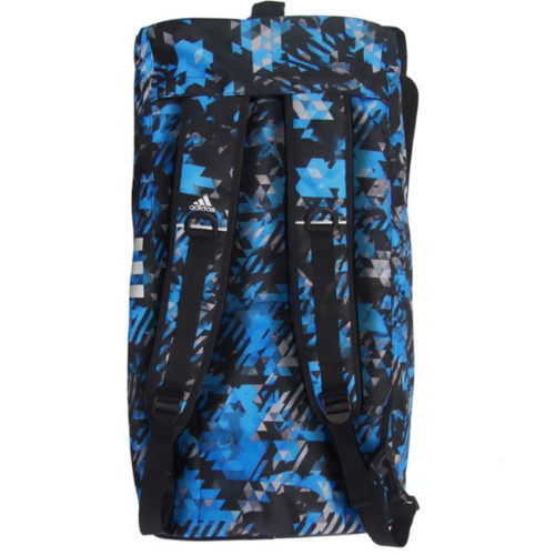Синяя камуфляжная сумка-рюкзак ADIDAS COMBAT (трансформер)