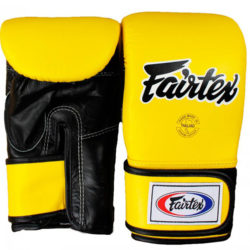 Желтые снарядные перчатки FAIRTEX