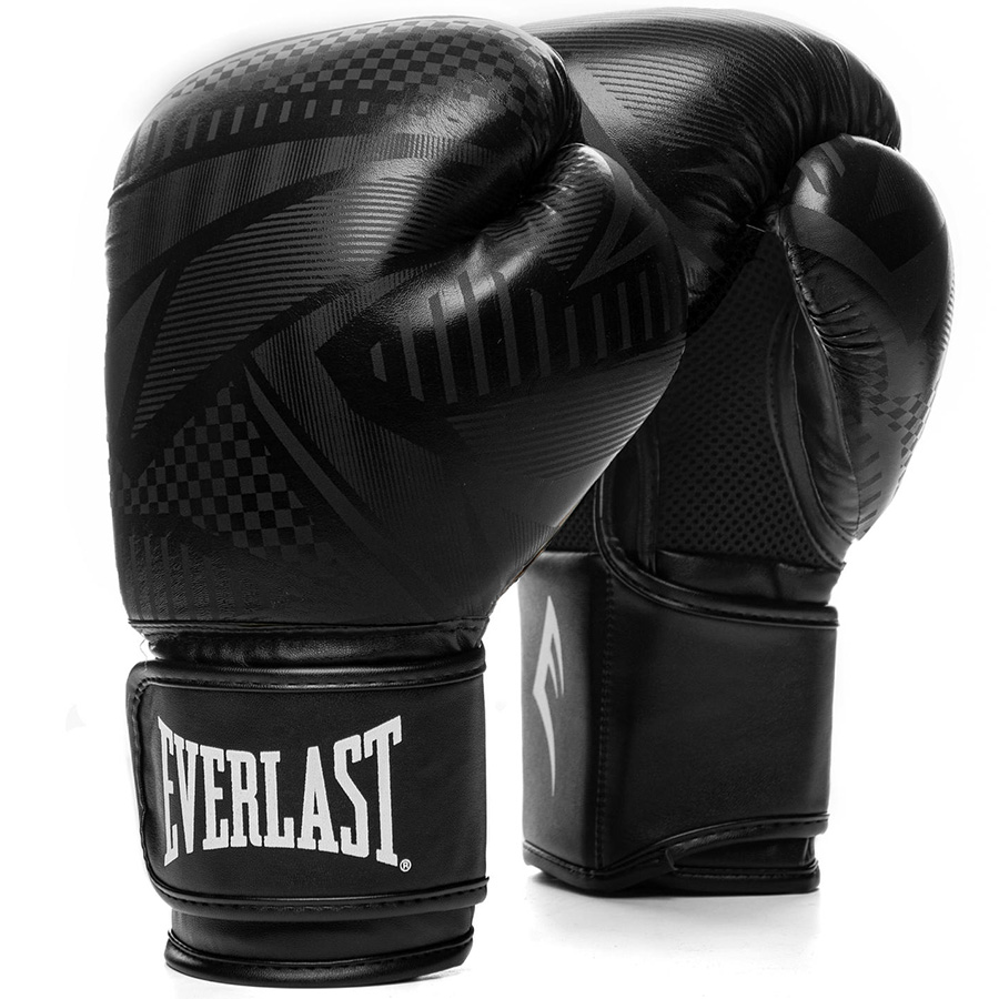Черные боксерские перчатки EVERLAST SPARK