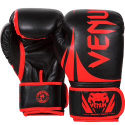 Черно-красные боксерские перчатки VENUM CHALLENGER 2.0