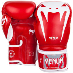 Красные боксерские перчатки VENUM GIANT 3.0