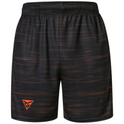 Черно-оранжевые спортивные шорты ZRCE