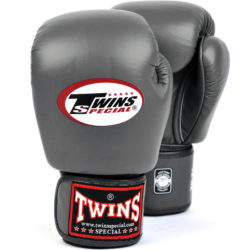 Серые боксерские перчатки TWINS SPECIAL BGVL-3
