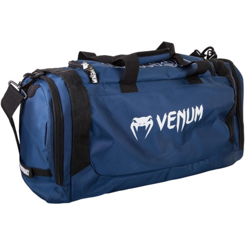 Синяя спортивная сумка VENUM TRAINER LITE (сзади)