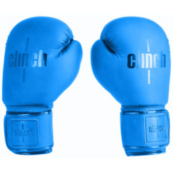 Синие боксерские перчатки CLINCH MIST