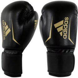 Черные боксерские перчатки ADIDAS SPEED 50 NEW