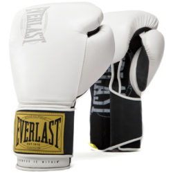 Белые тренировочные перчатки EVERLAST 1910 CLASSIC