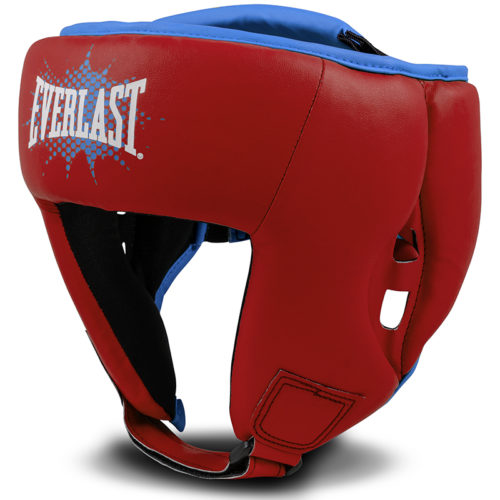 Красный детский шлем для бокса EVERLAST PROSPECT