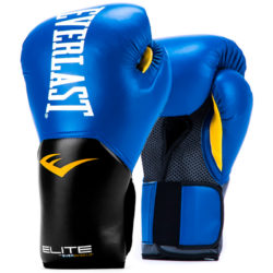 Синие боксерские перчатки EVERLAST ELITE PROSTYLE