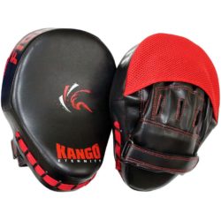 Черно-красные боксерские лапы KANGO CMK-081