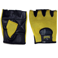 Желтые перчатки для фитнеса Kango WGL