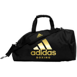 Черная сумка-рюкзак ADIDAS BOXING