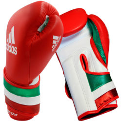 Красные боксерские перчатки ADIDAS ADISPEED PRO