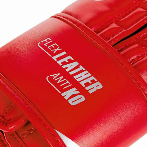 Красные боксерские перчатки CLINCH OLIMP NEW манжета