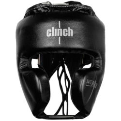 Черно-бронзовый боксерский шлем CLINCH PUNCH 2.0