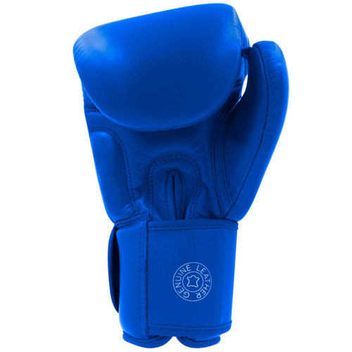 Синие перчатки для тайского бокса ADIDAS MUAY THAI GLOVES 200 (ладонь)