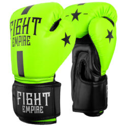 Зеленые боксерские перчатки FIGHT EMPIRE