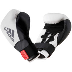 Белые боксерские перчатки ADIDAS HYBRID 250
