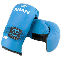 Синие перчатки для тхэквондо ITF KHAN