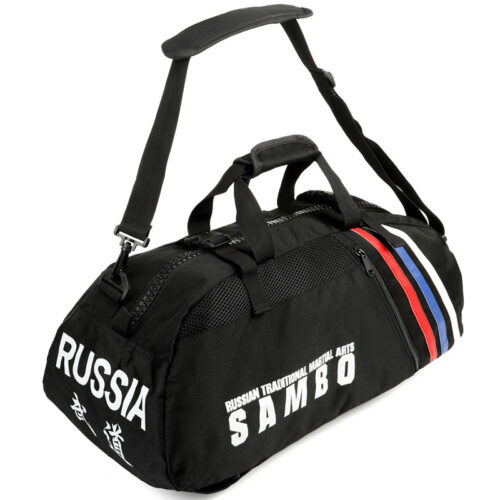 Сумка-рюкзак для самбо KHAN SAMBO (сбоку)