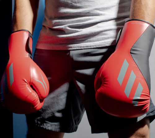 Боксерские перчатки ADIDAS SPEED TILT 150, красные