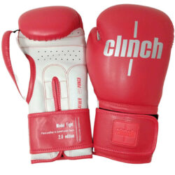 Боксерские перчатки CLINCH FIGHT 2.0, красные