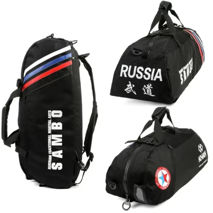 Сумка-рюкзак для самбо KHAN SAMBO