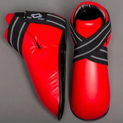 Футы для тхэквондо PROFSPORT ITF, GTF красные