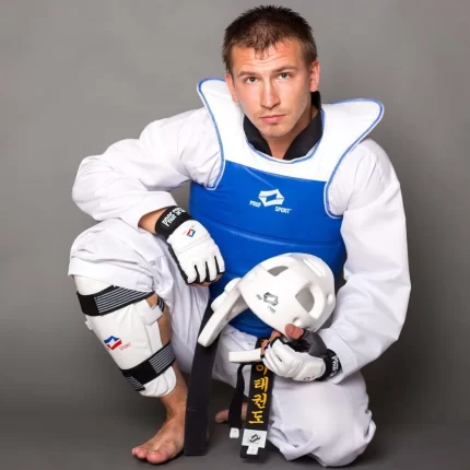 Защита голени (щитки) для тхэквондо WT PROFSPORT комплект